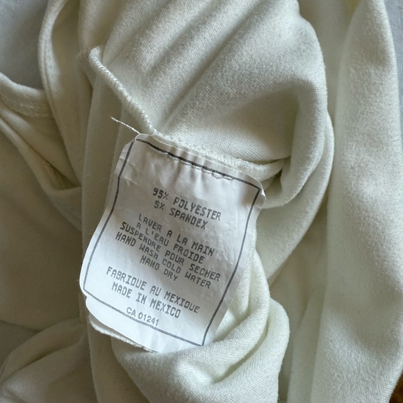 Simons Scoop Neck Thong Bodysuit in White - Picture 4 of 5